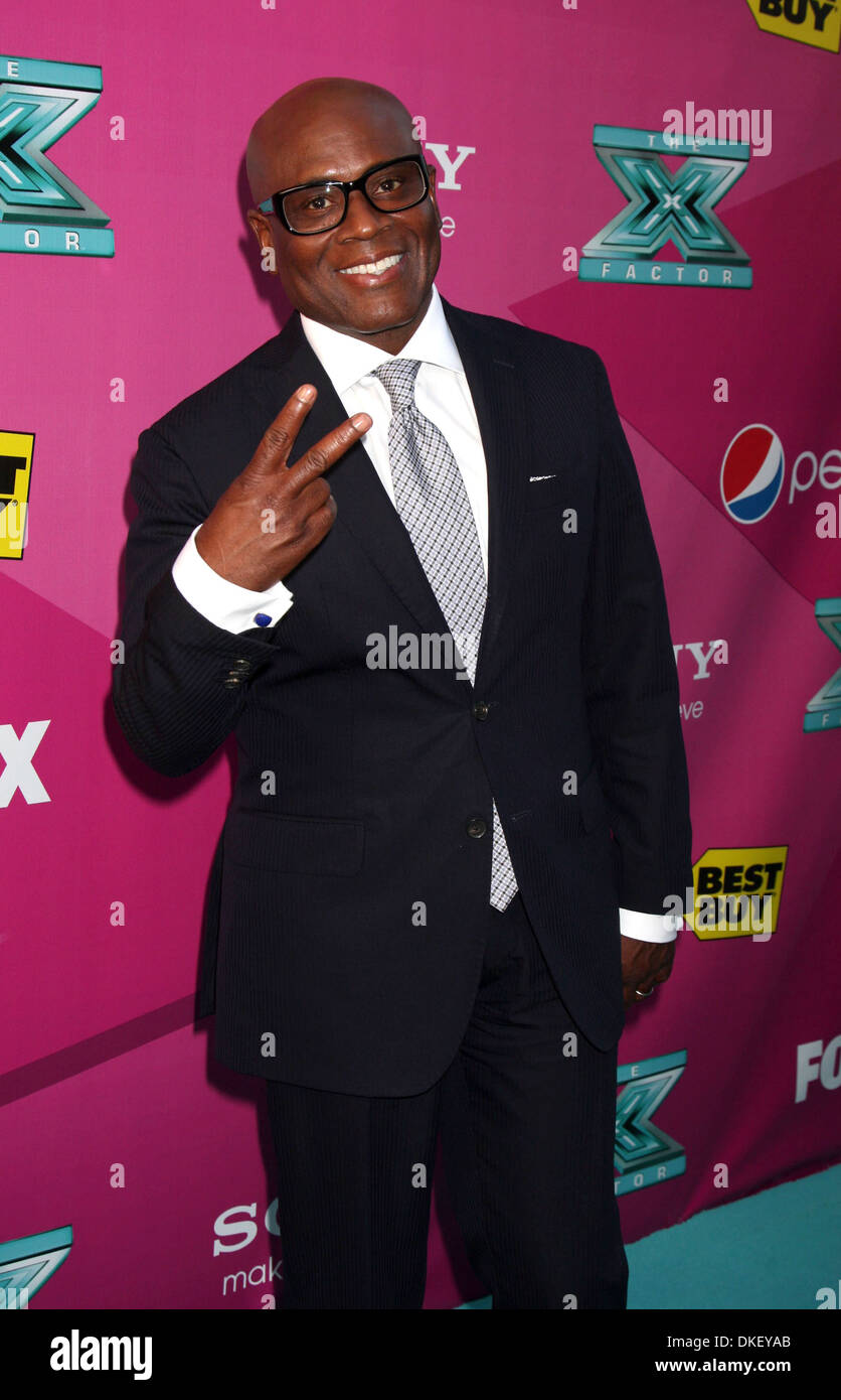 L.A Reid 'X Factor' Season Two Premiere Screening and Handprint