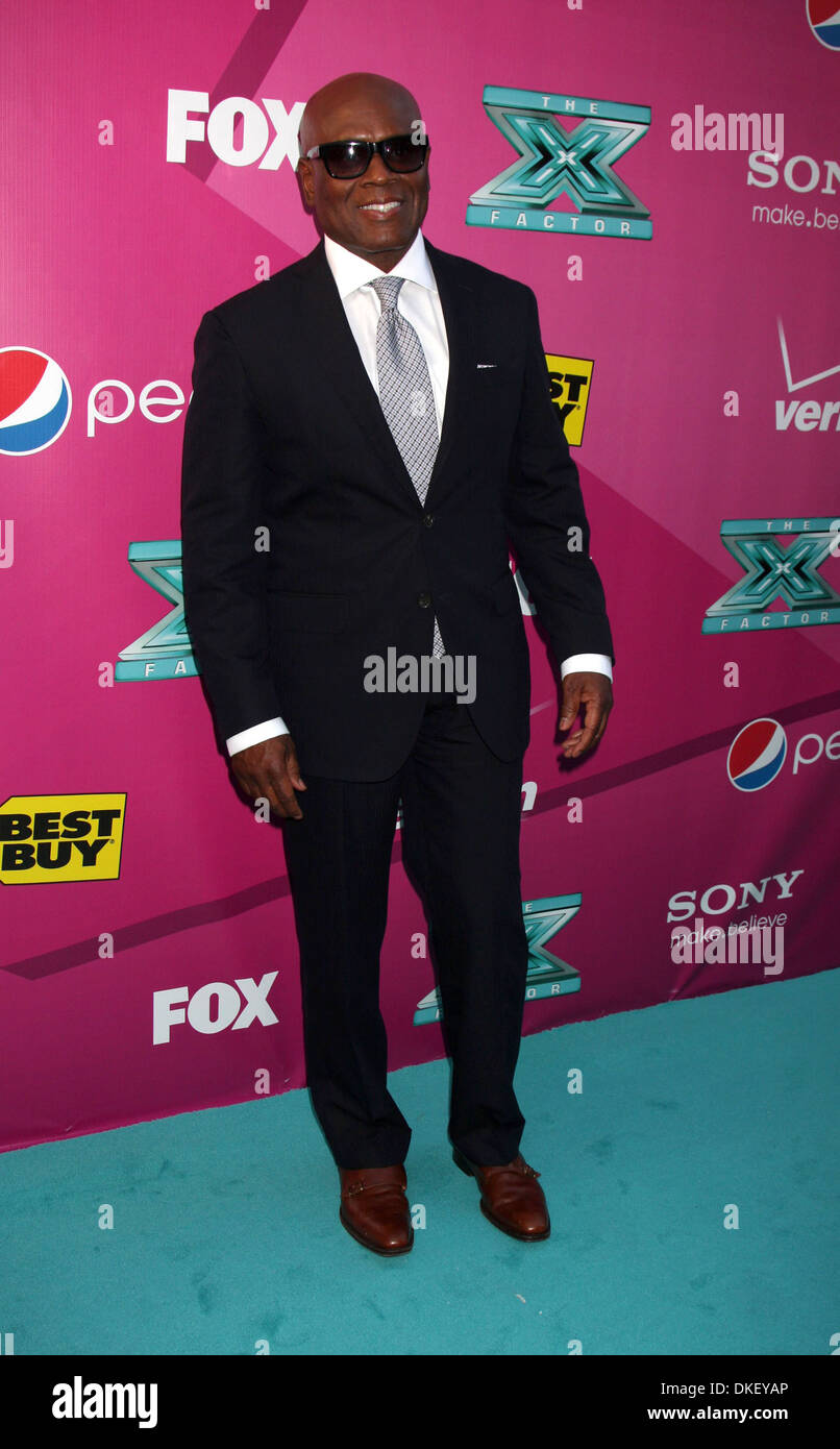 L.A Reid 'X Factor' Season Two Premiere Screening and Handprint