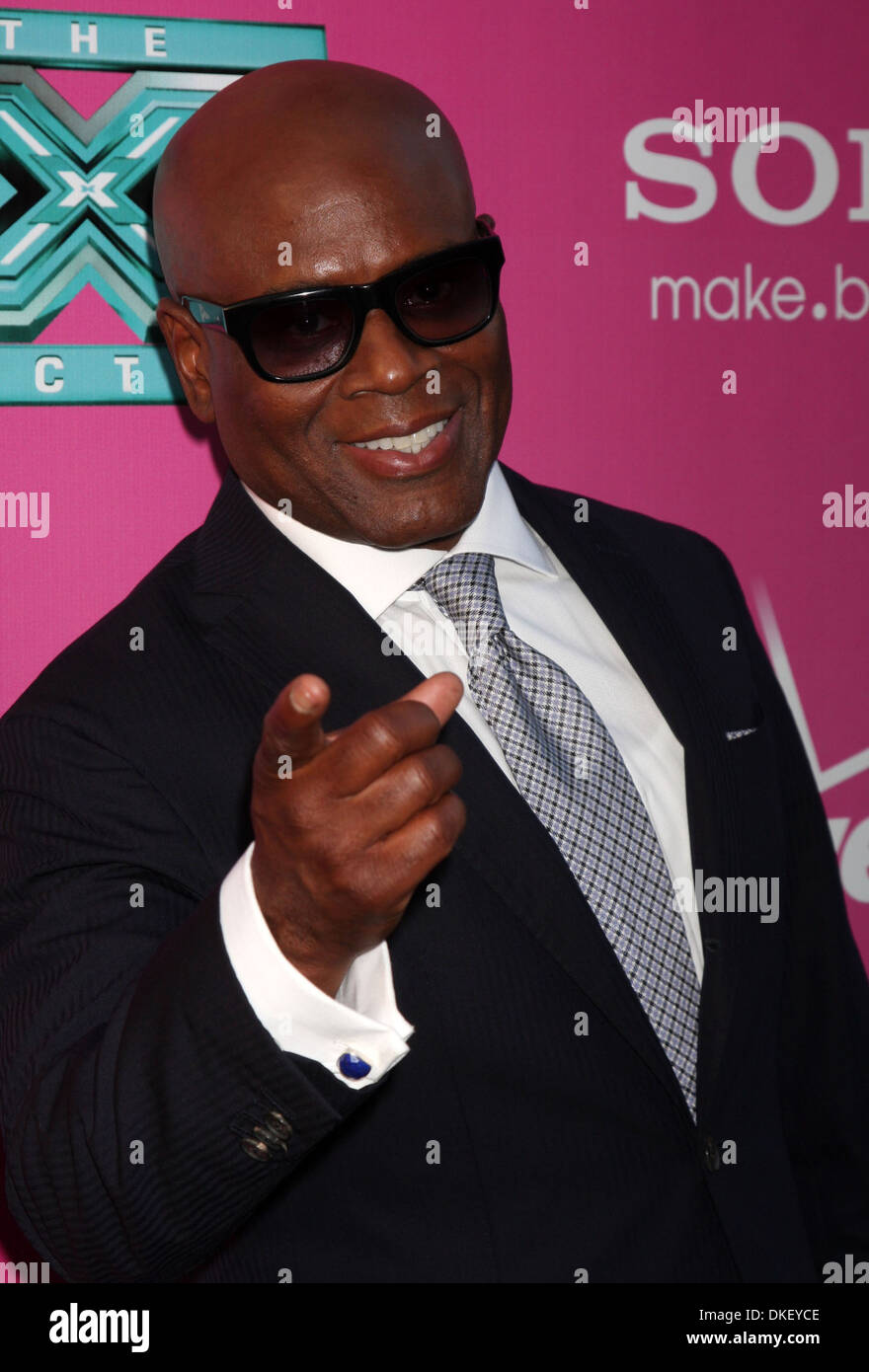 L.A Reid 'X Factor' Season Two Premiere Screening and Handprint