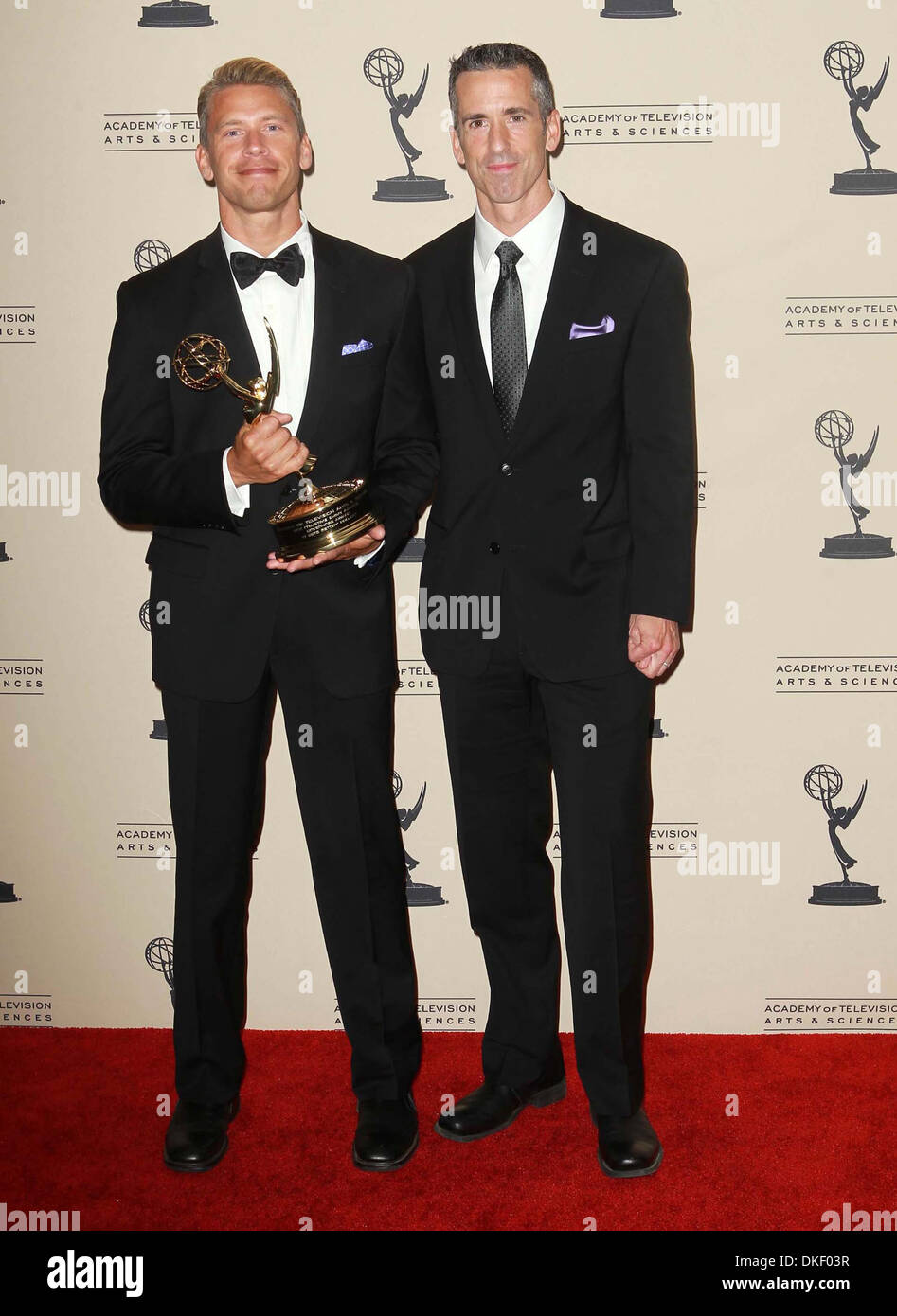 Terry Miller Dan Savage 2012 Creative Arts Emmy Awards held at Nokia