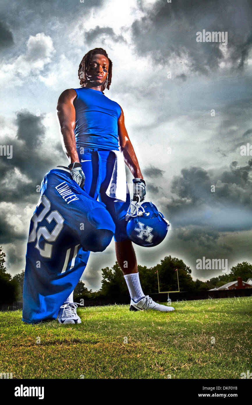 University of Kentucky AllAmerican Trevard Lindley photographed on