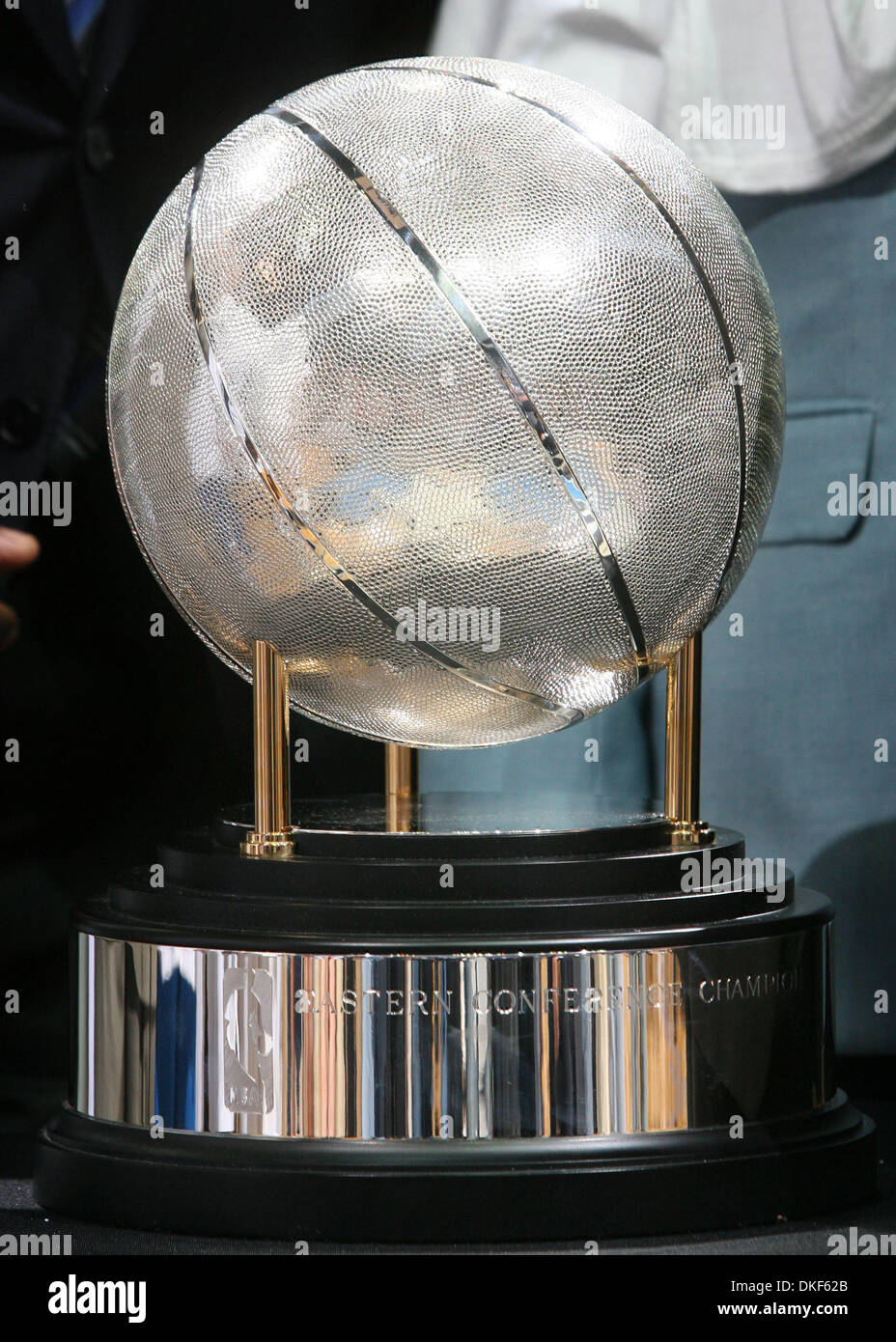 May 30, 2009 - Orlando, Florida, USA - The Eastern Conference Championship trophy. Amway Arena in Orlando, FL Saturday, May 30, 2009. (Credit Image: © Gary W. Green/Orlando Sentinel/ZUMA Press) RESTRICTIONS: * Daytona and Online RIGHTS OUT * Stock Photo