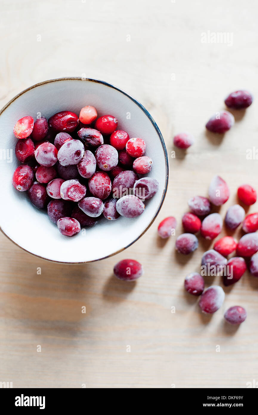 Sugar coated red berries Stock Photo Alamy