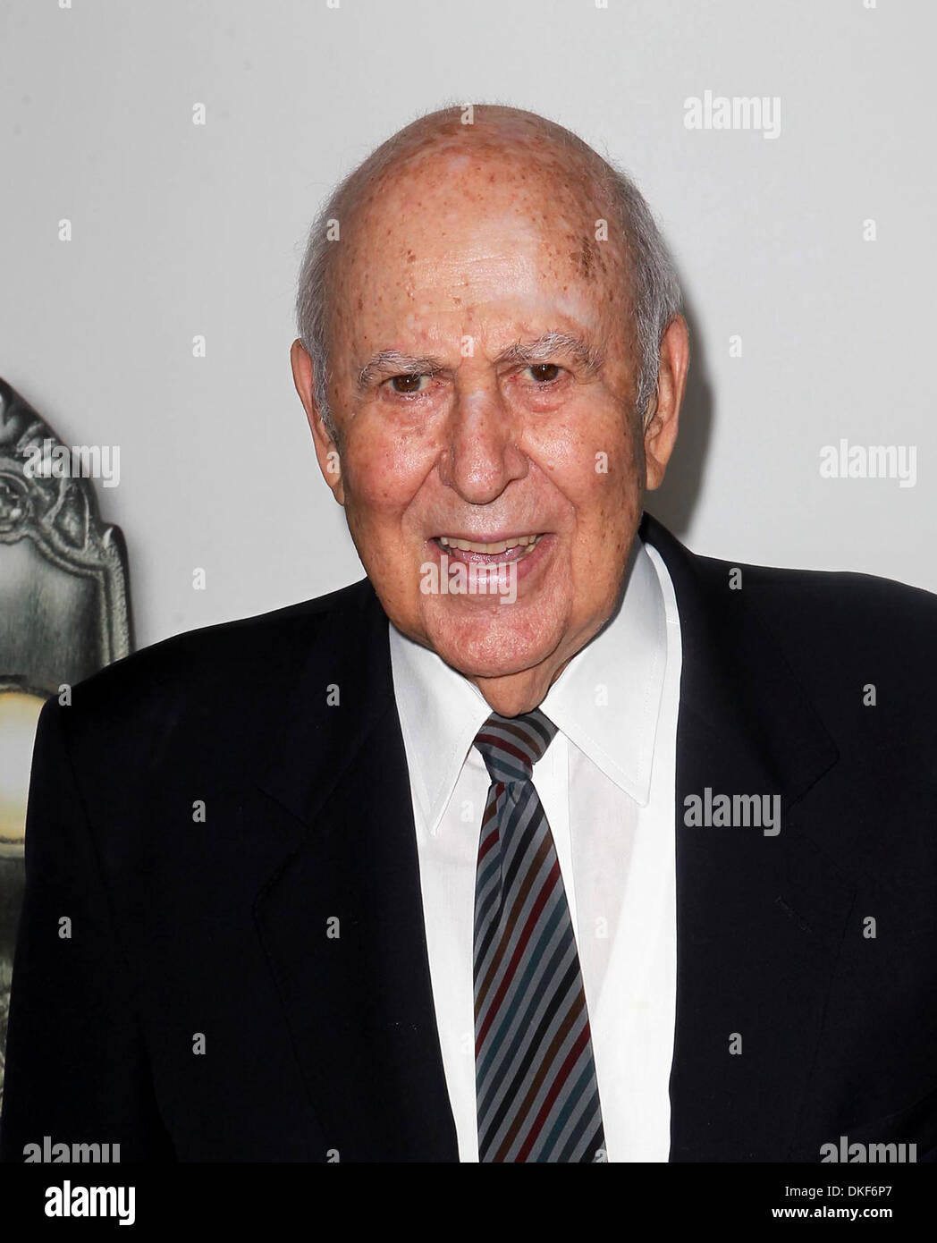Carl Reiner 'The Book of Mormon' Opening night held at Pantages Theatre - Arrivals Hollywood California - 12.09.12 Stock Photo