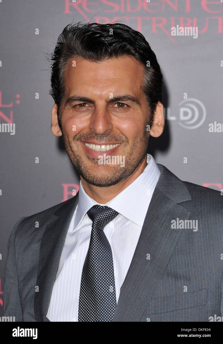 Oded Fehr "Resident Evil: Retribution" - Los Angeles Premiere - Arrivals Los Angeles California - 12.09.12 Stock Photo