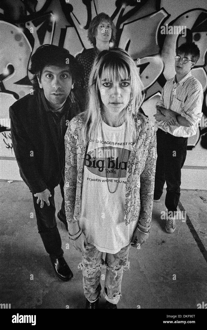Sonic Youth in London 1987 Stock Photo: 63646320 - Alamy