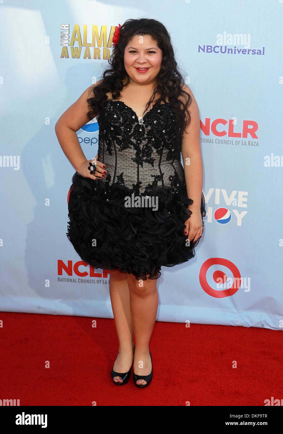 Raini Rodriguez 2012 NCLR ALMA Awards held at Pasadena Civic Auditorium - Arrivals Pasadena California - 16.09.12 Featuring: Stock Photo