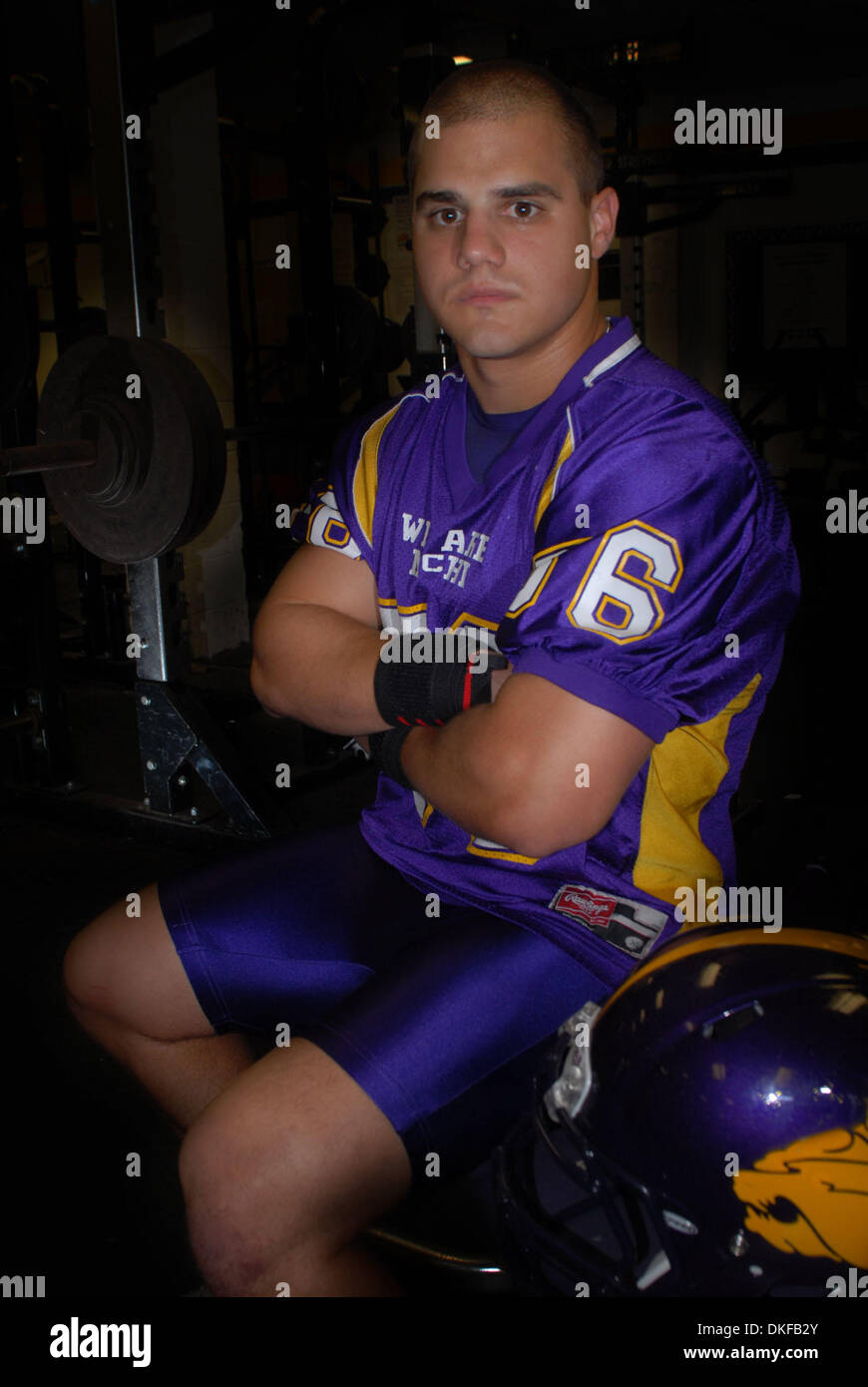 May 23 2009 Mcallen Texas Usa Ryan Stockton A Junior At