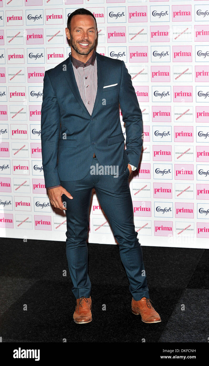 Jason Gardiner Comfort Prima High Street Fashion Awards at Battersea