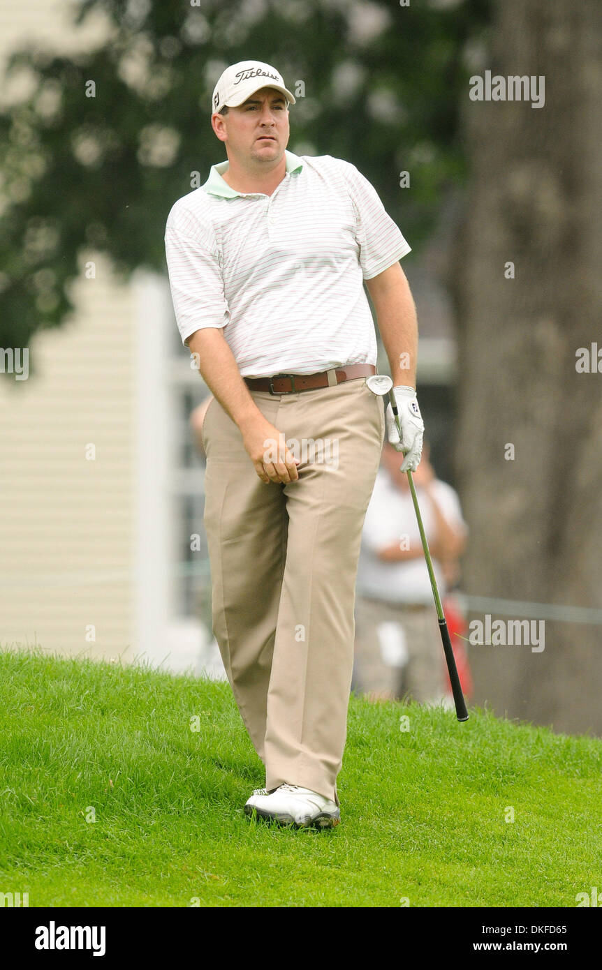 Jun 26, 2009 - Cromwell, Connecticut, USA - BEN CURTIS during the second round of the Travelers Championship at the TPC River Highlands in Cromwell, CT. (Credit Image: © Geoffrey Bolte/Southcreek Global/ZUMA Press) Stock Photo