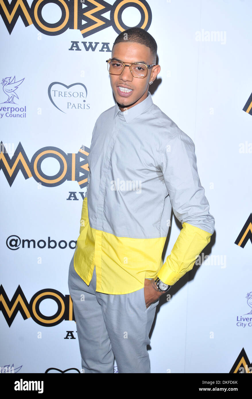 Sincere 2012 MOBO Awards nominations announcement held at Floridita - Arrivals London England - 17.09.12 Stock Photo