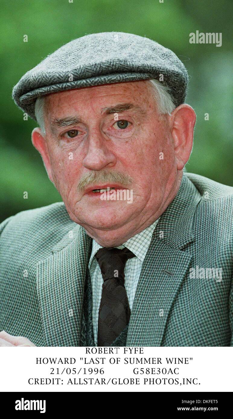 May 21, 1996 ROBERT FYFE.HOWARD ''LAST OF SUMMER WINE''.21/05/1996