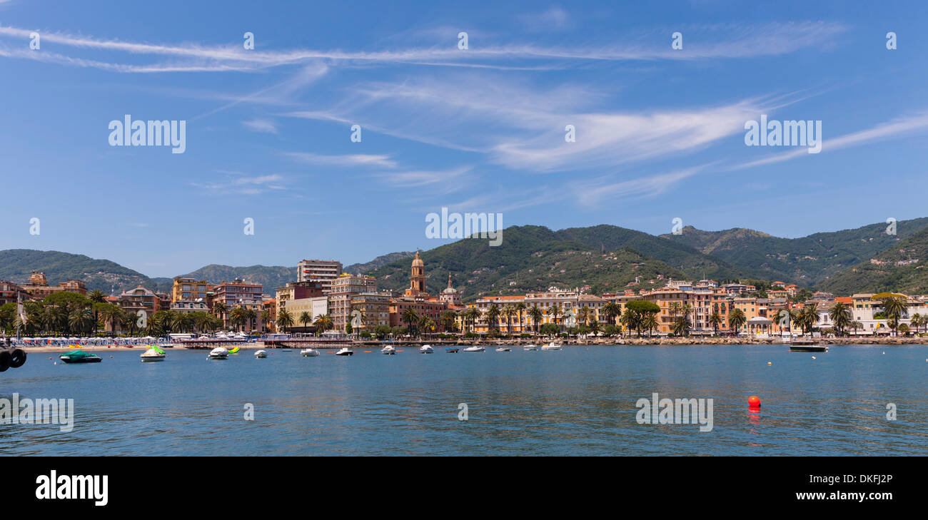 Cityscape Rapallo, Italian Riviera, Liguria, Italy Stock Photo - Alamy