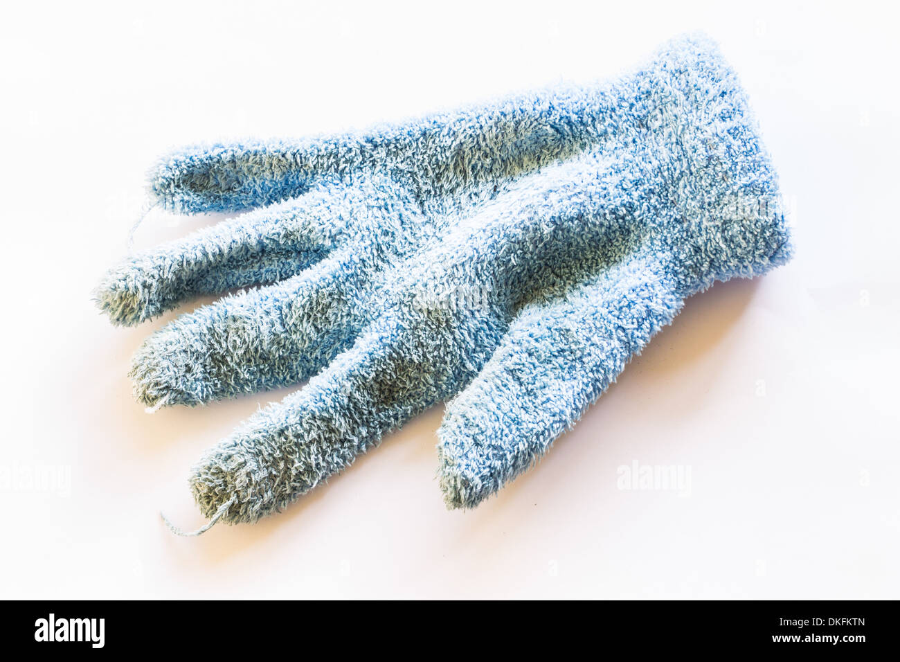 gloves used blue Stock Photo Alamy