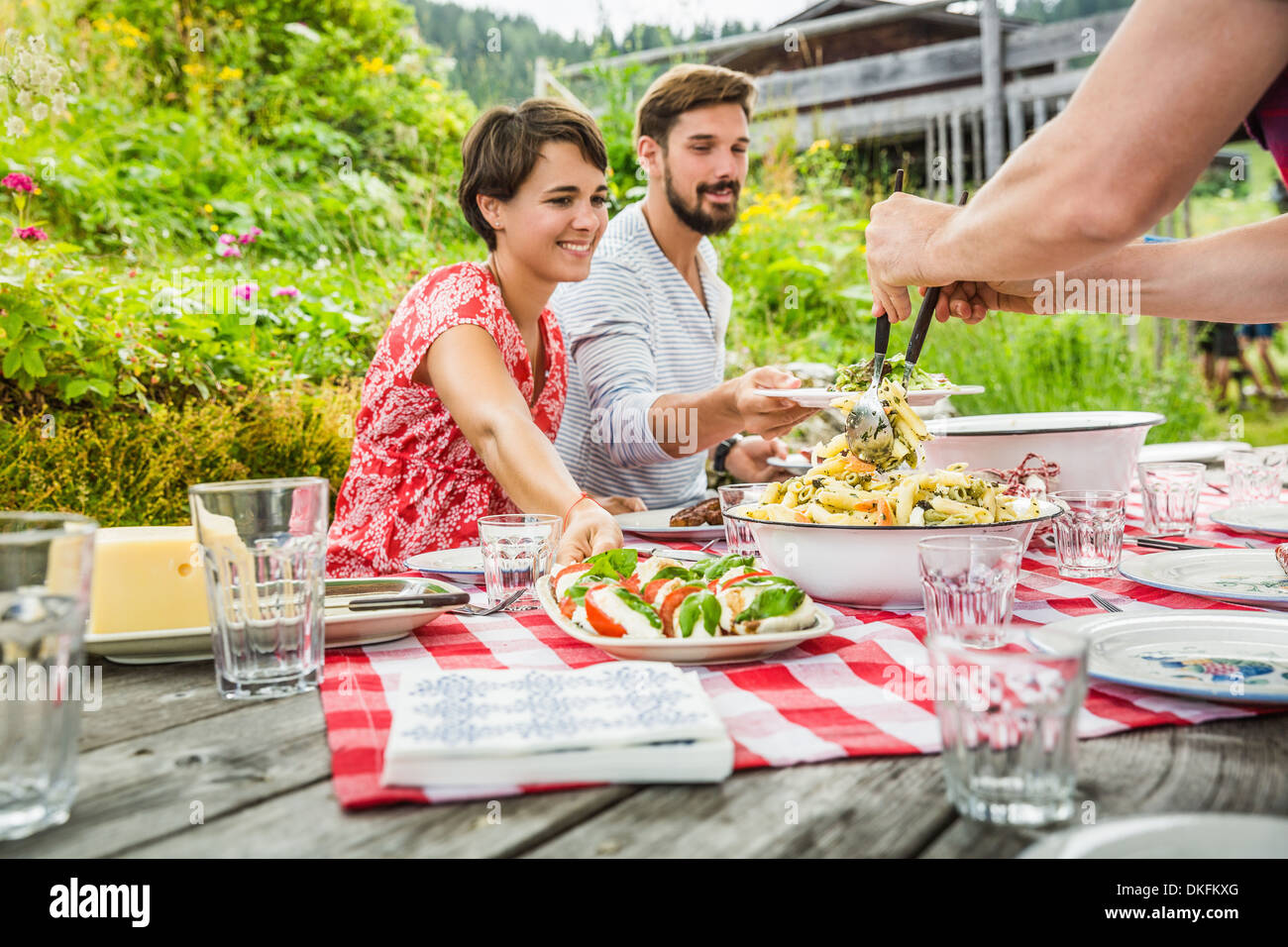 Friends sharing hires stock photography and images Alamy