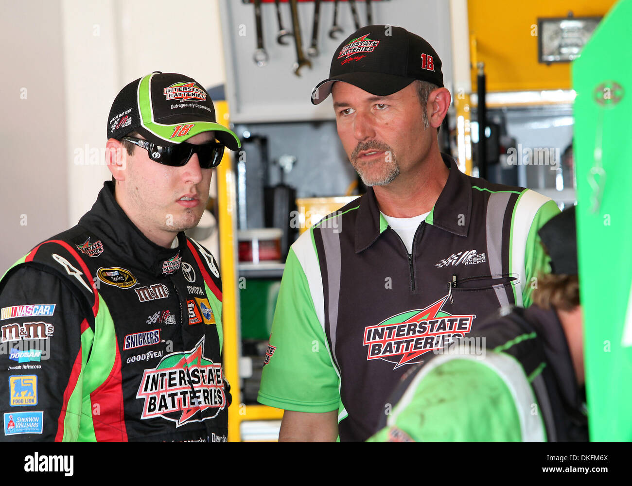 Jul 02, 2009 Daytona Beach , Florida, USA KYLE BUSCH talks with his