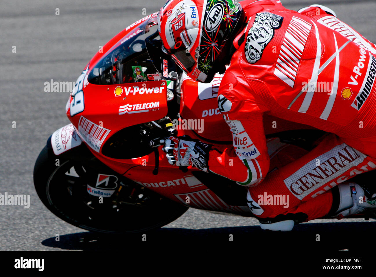 Nicky Hayden Racing Nicky Hayden Racing The Ducati High Resolution Stock Photography and ...