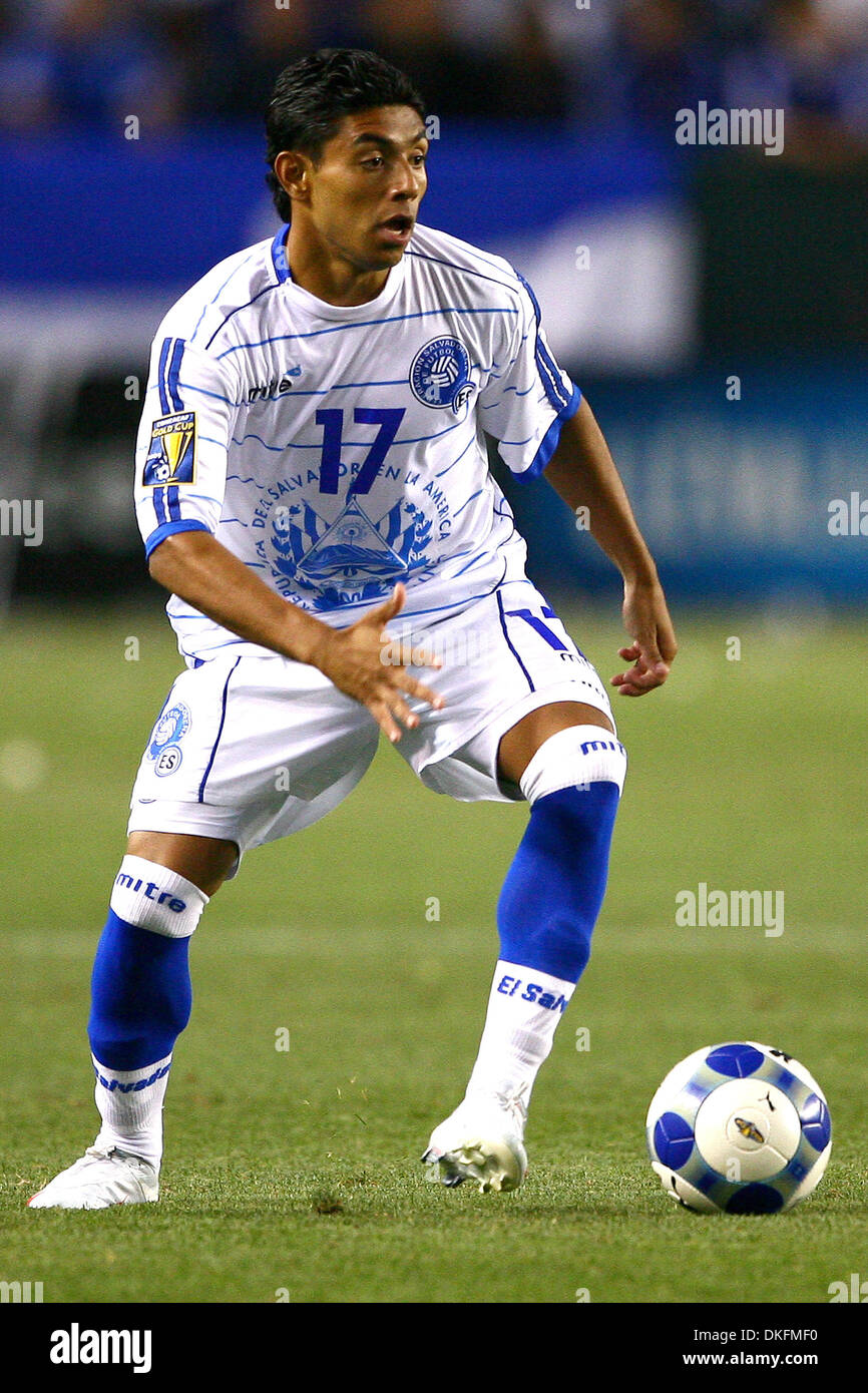 Jul 03, 2009 - Carson, California, USA - Action between El Salavador and Costa Rica first half of game one of CONCACAF Gold Cup 2009 at the Home Depot Center. (Credit Image: © Tony Leon/Southcreek Global/ZUMA Press) Stock Photo