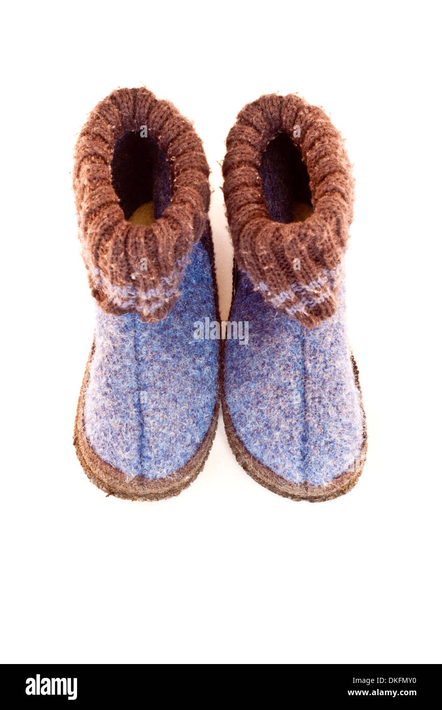 childrens felt slippers