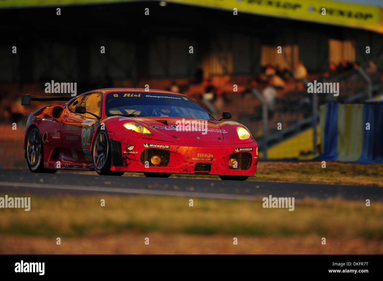 Miniature Ferrari 488 1/43 Look Smart GTE EVO No.82 Risi Competizione 24h Le Mans 2020 - Voiture