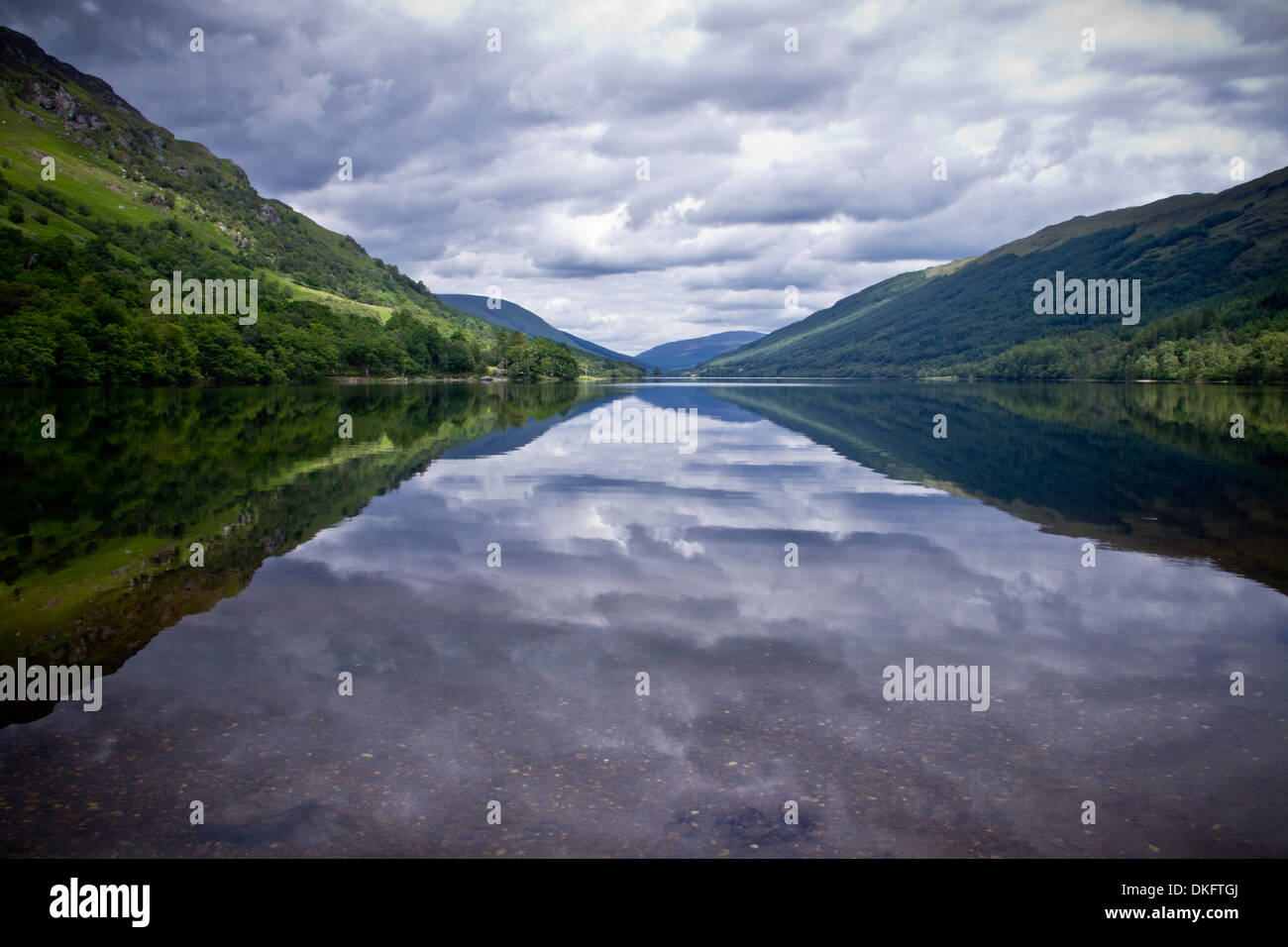 Loch Voil in the Loch Lomond and Trossachs National Park, Scotland Stock Photo