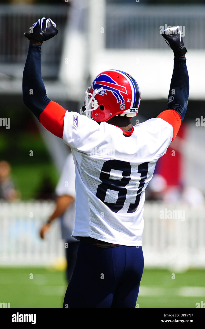 30 July 2009: Wide Reciever Terrell Owens of the Buffalo Bills