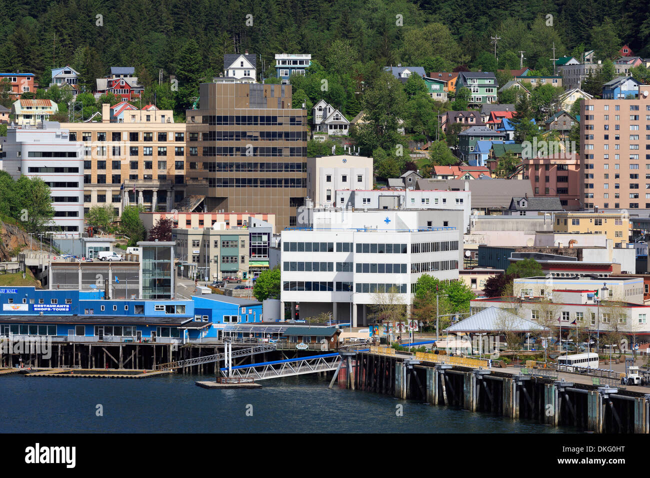 Juneau, Alaska, United States of America, North America Stock Photo