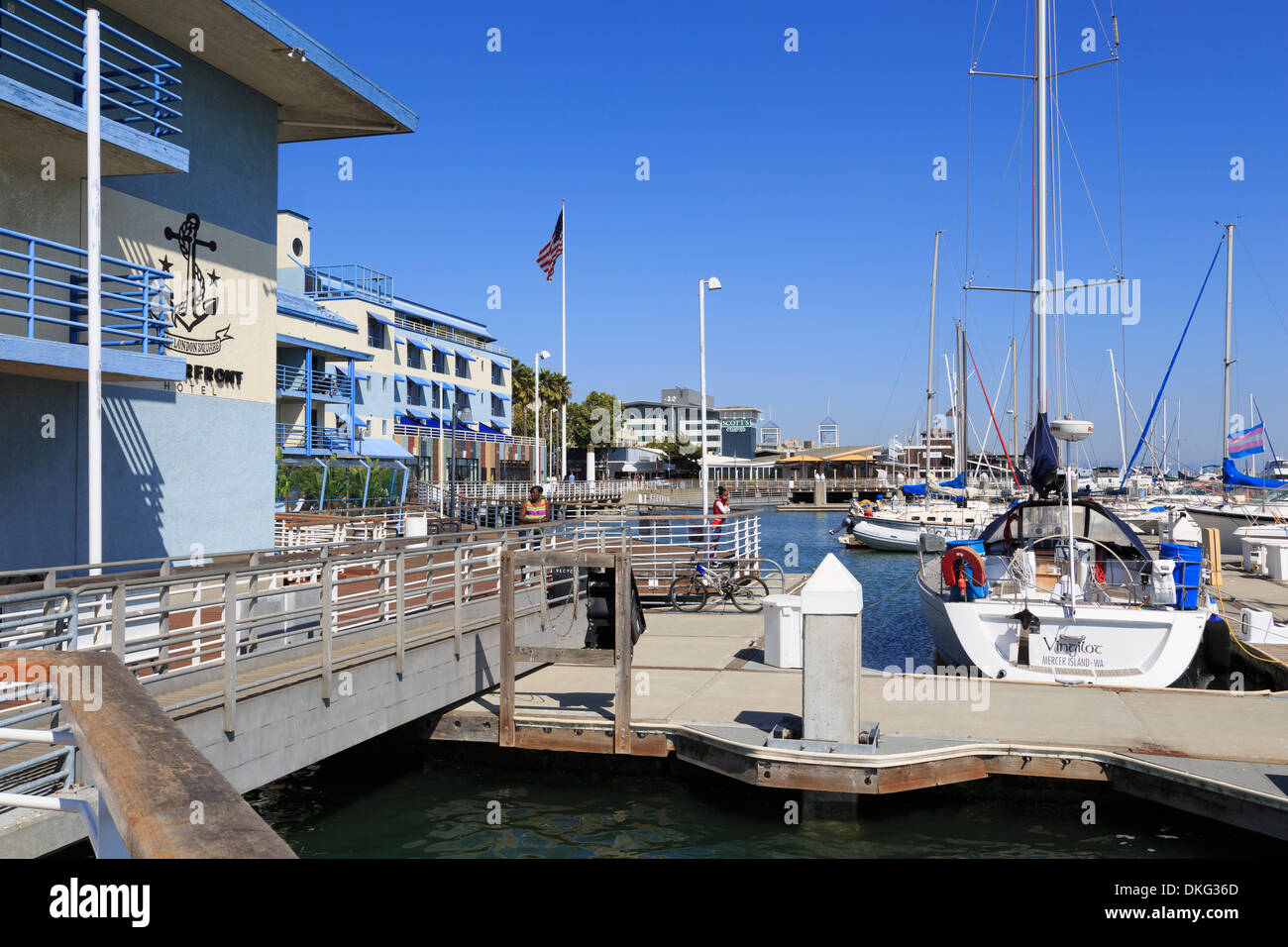 Jack London Square, Oakland, California, United States of America, North America Stock Photo