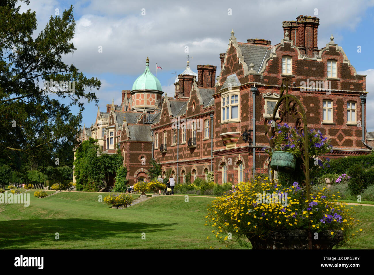 Sandringham House, Sandringham Estate, Norfolk, England, United Stock