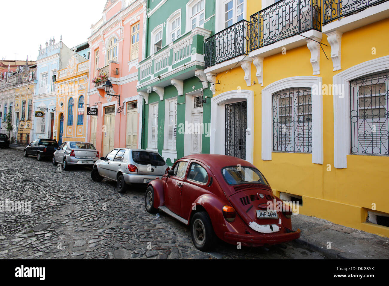 Pelourinho, UNESCO World Heritage Site, the historical center of Salvador, Bahia, Brazil, South America Stock Photo