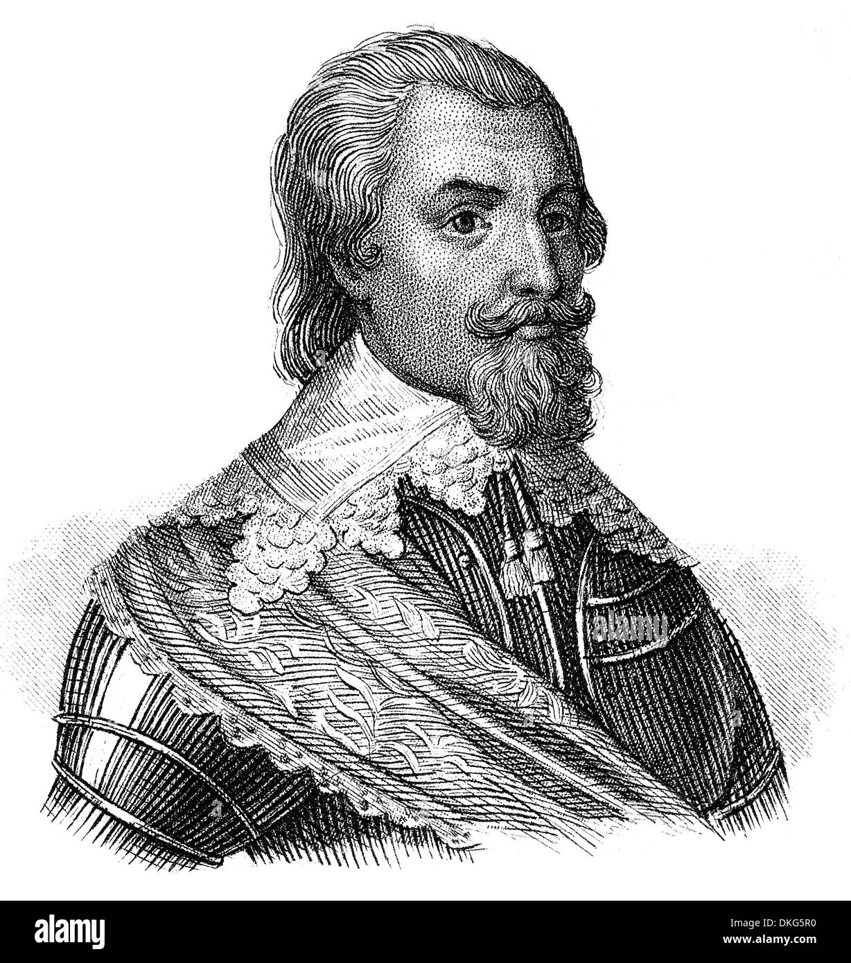 Axel gustafsson oxenstierna sodermore Black and White Stock Photos