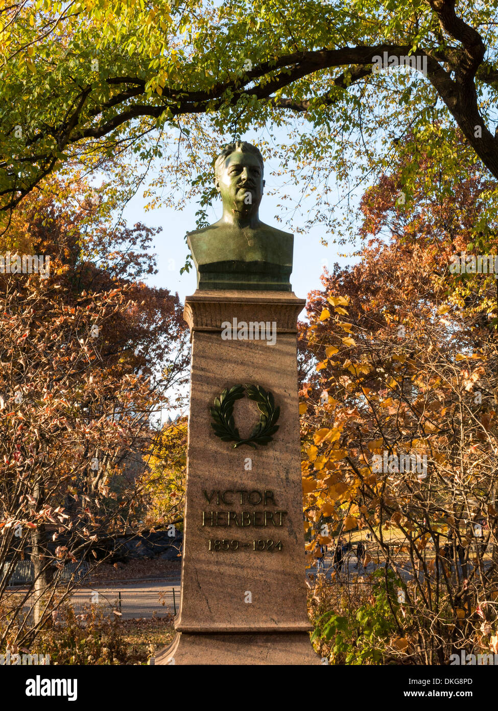 Victor Herbert Statue in Central Park, NYC Stock Photo Alamy