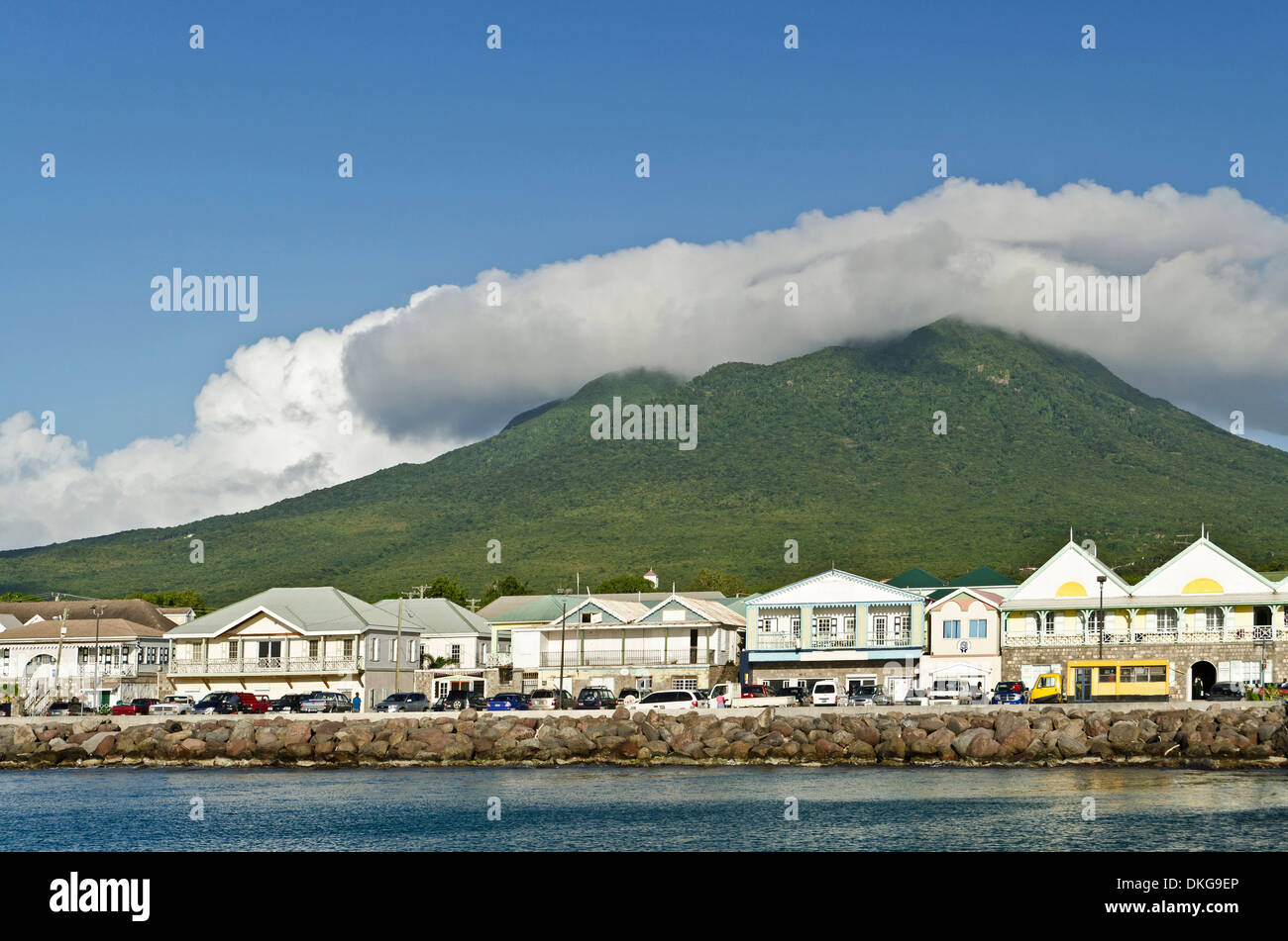 Nevis Peak, Charlestown, Nevis, Saint Kitts und Nevis, Lesser Antilles