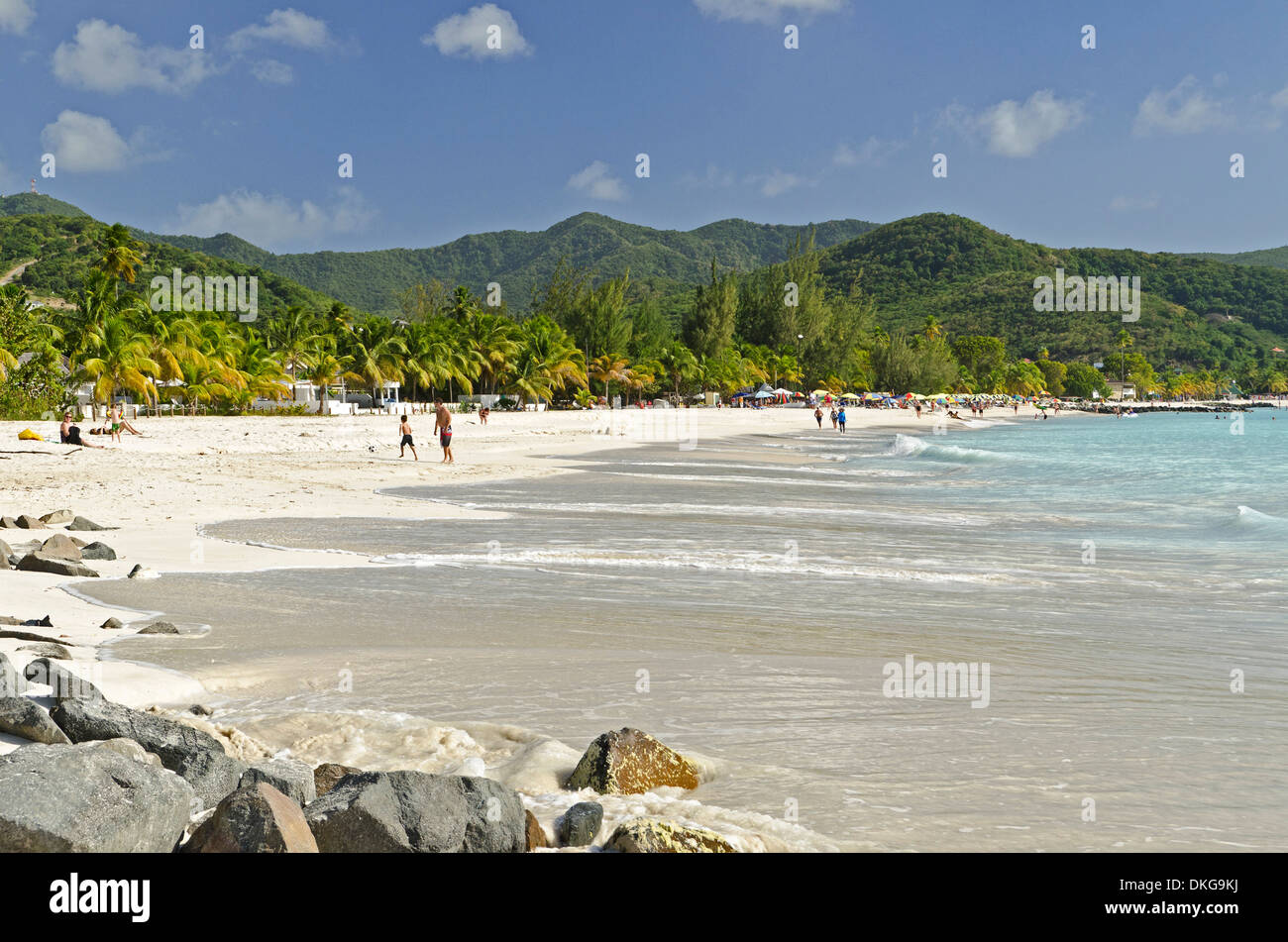 Jolly Beach, Antigua, Lesser Antilles, the Caribbean, America Stock Photo