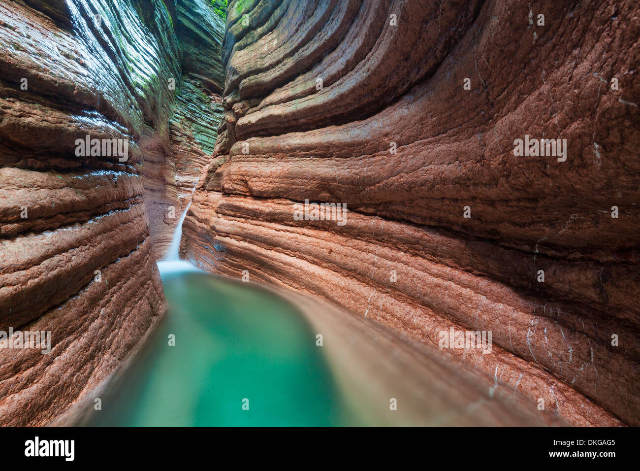 Taugl gorge in Tennengau, Salzburg State, Austria Stock Photo