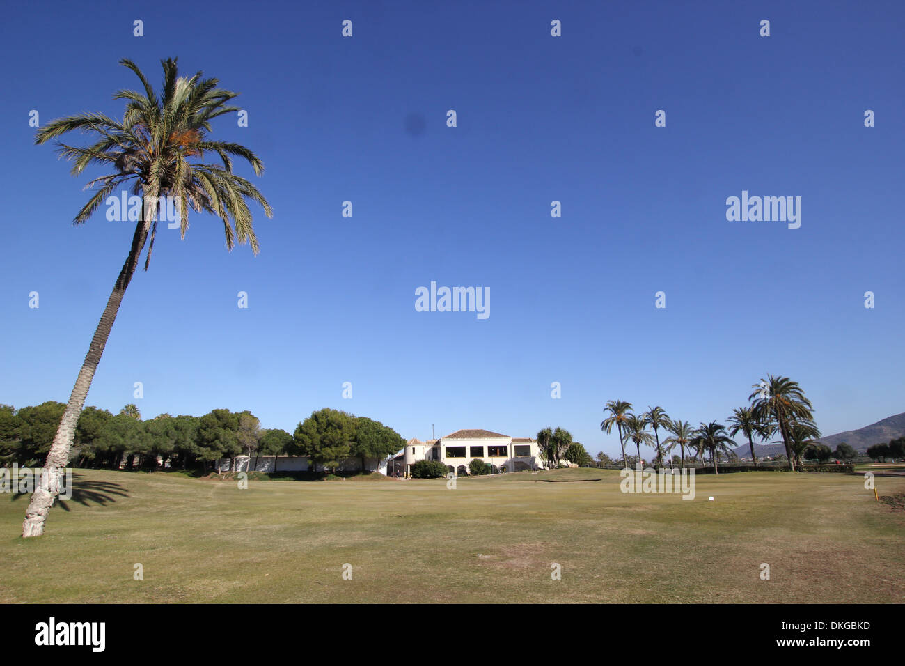 General view of La Manga Club Resort in Murcia, southern Spain. Stock Photo