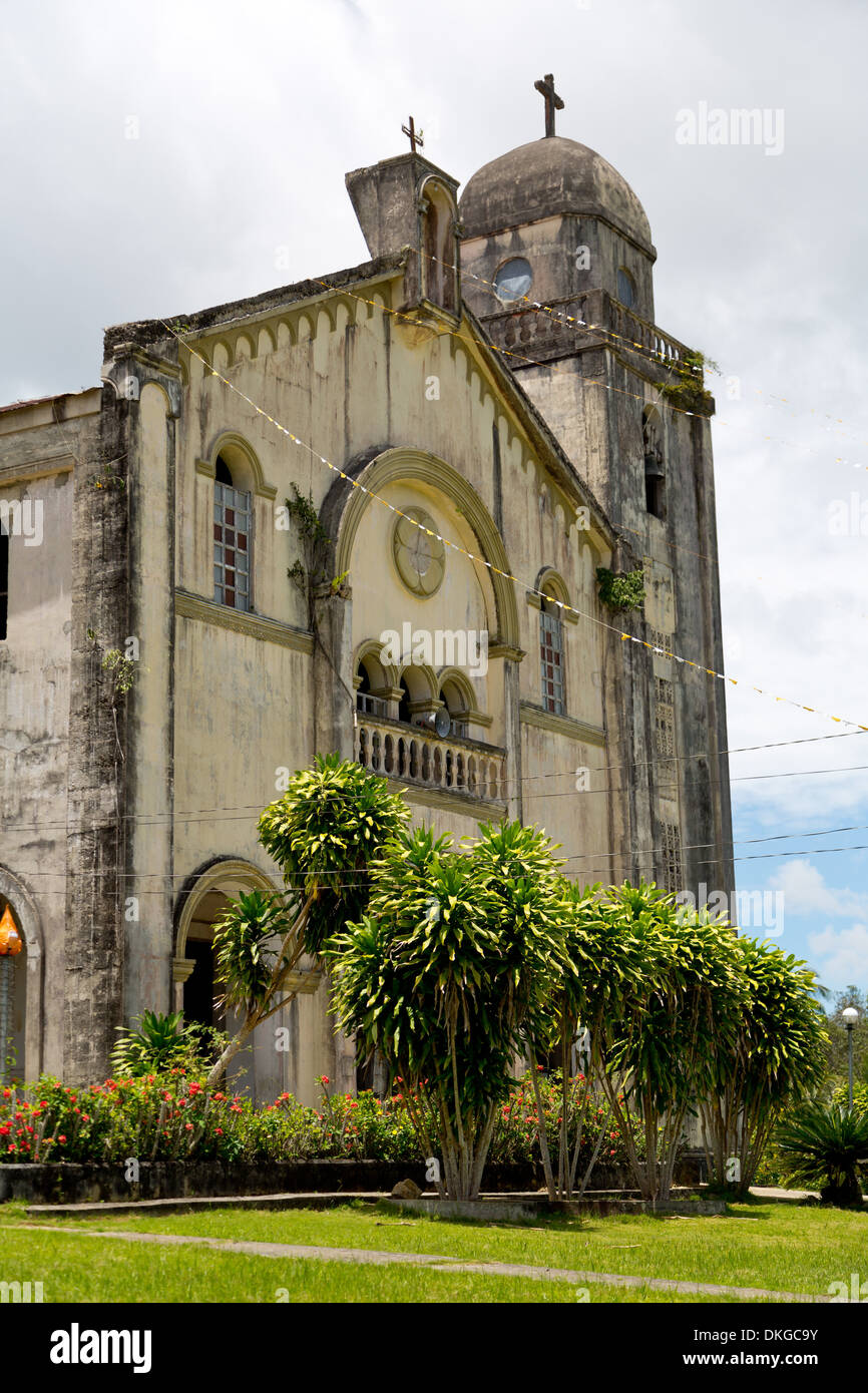 Church on Bohol, Philippines Stock Photo