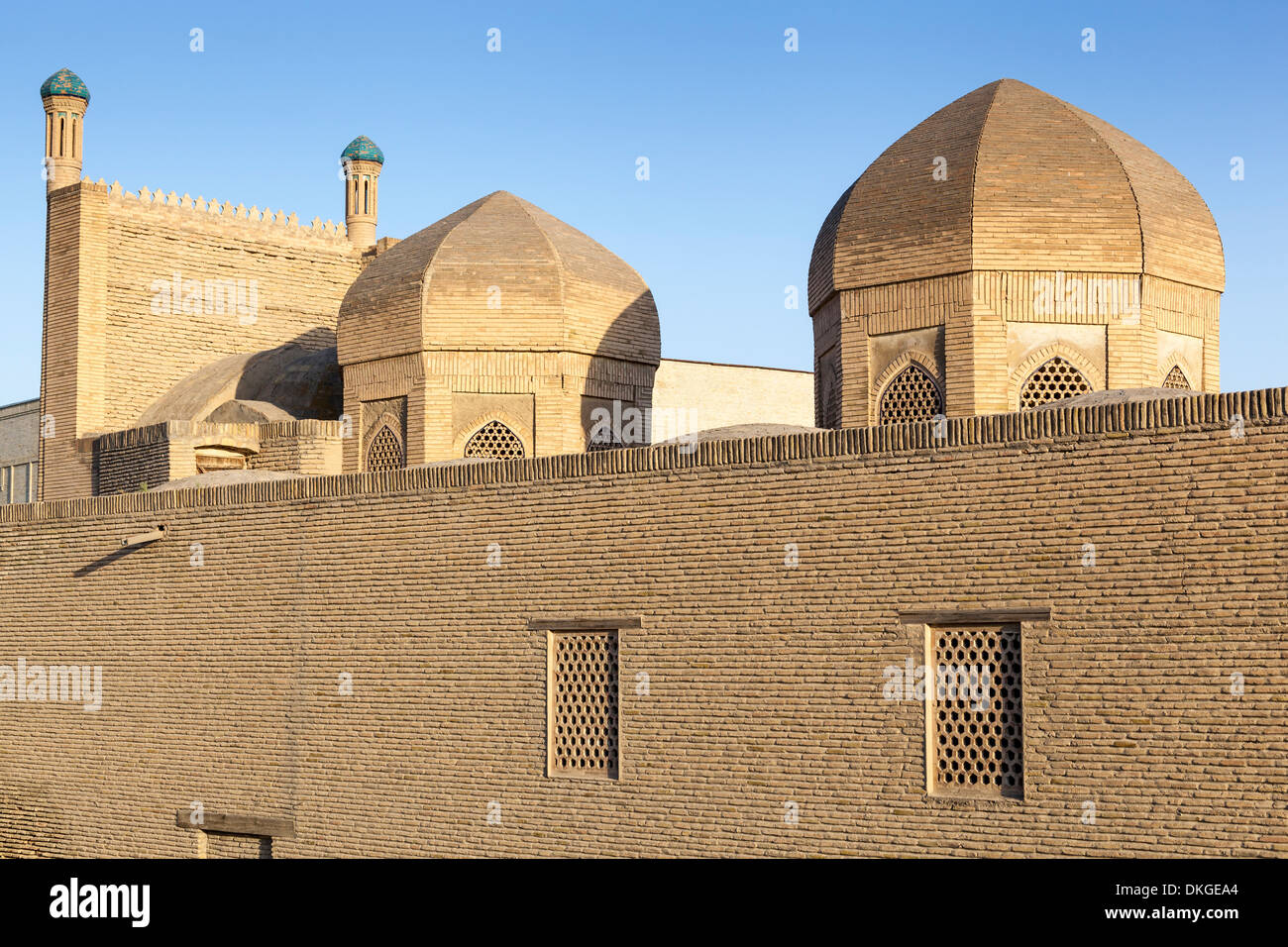 Magoki Attori Mosque, also known as Magoki Attari Mosque, Bukhara, Uzbekistan Stock Photo