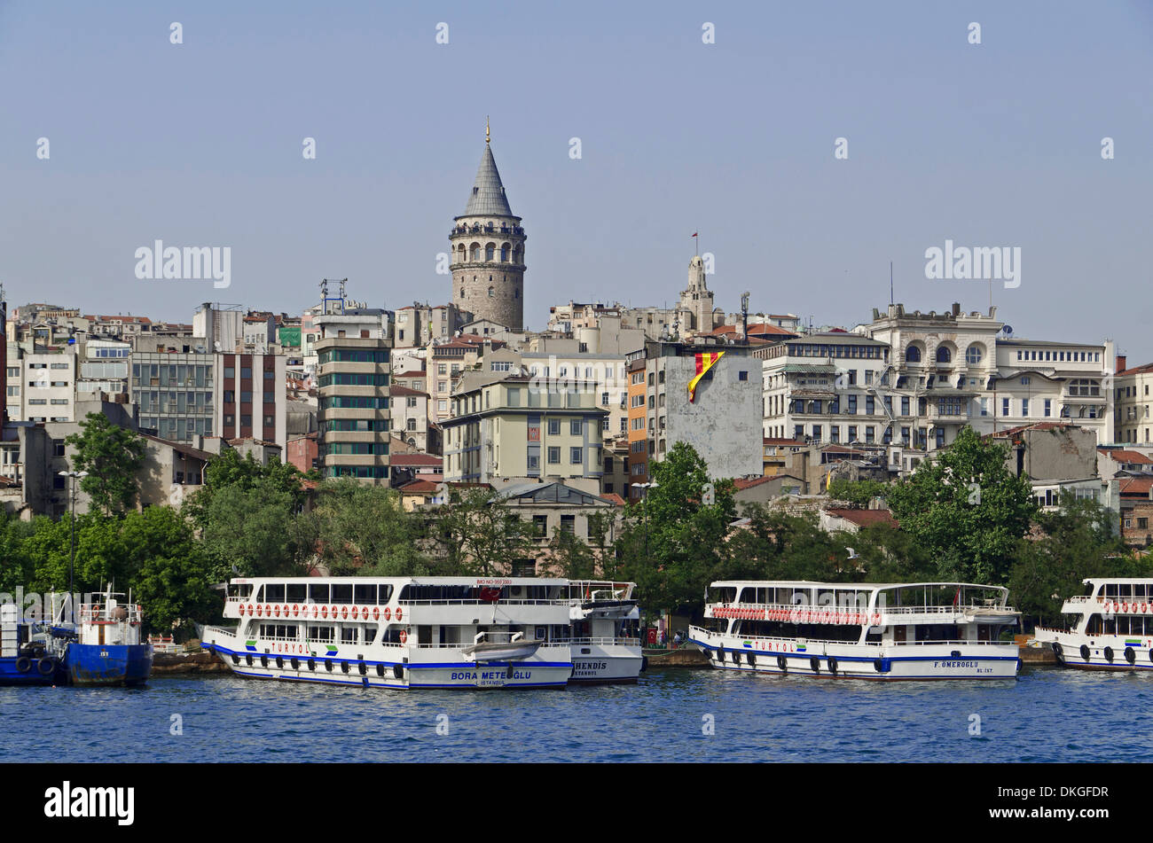 District Galata, Istanbul, Turkey Stock Photo