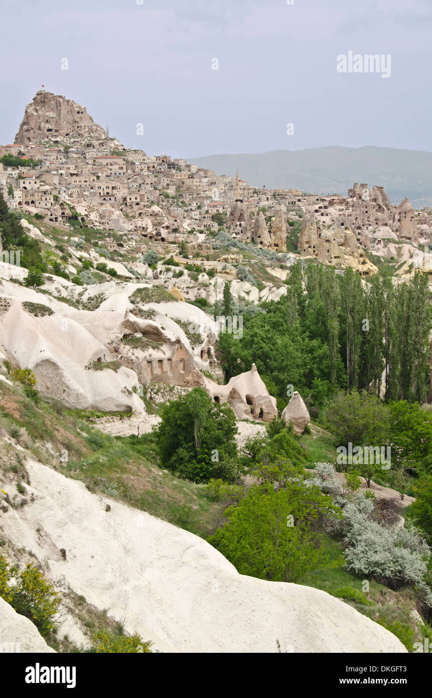 Uchisar, Cappadocia, Anatolia, Turkey, Asia Stock Photo
