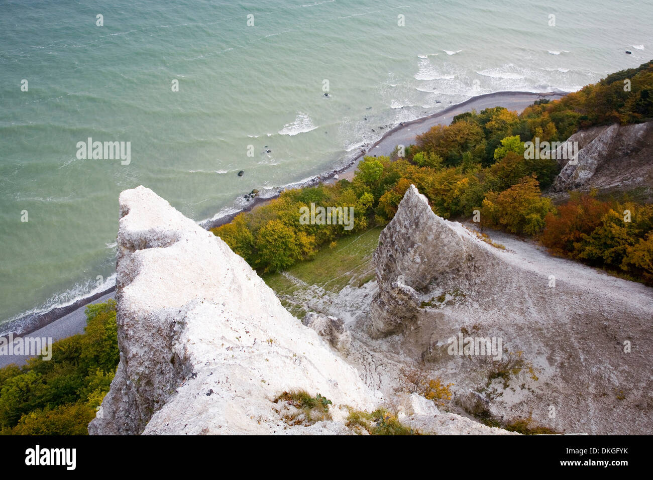Chalk cliffs, Ruegen Island, Mecklenburg Western Pomerania, Germany Stock Photo Alamy