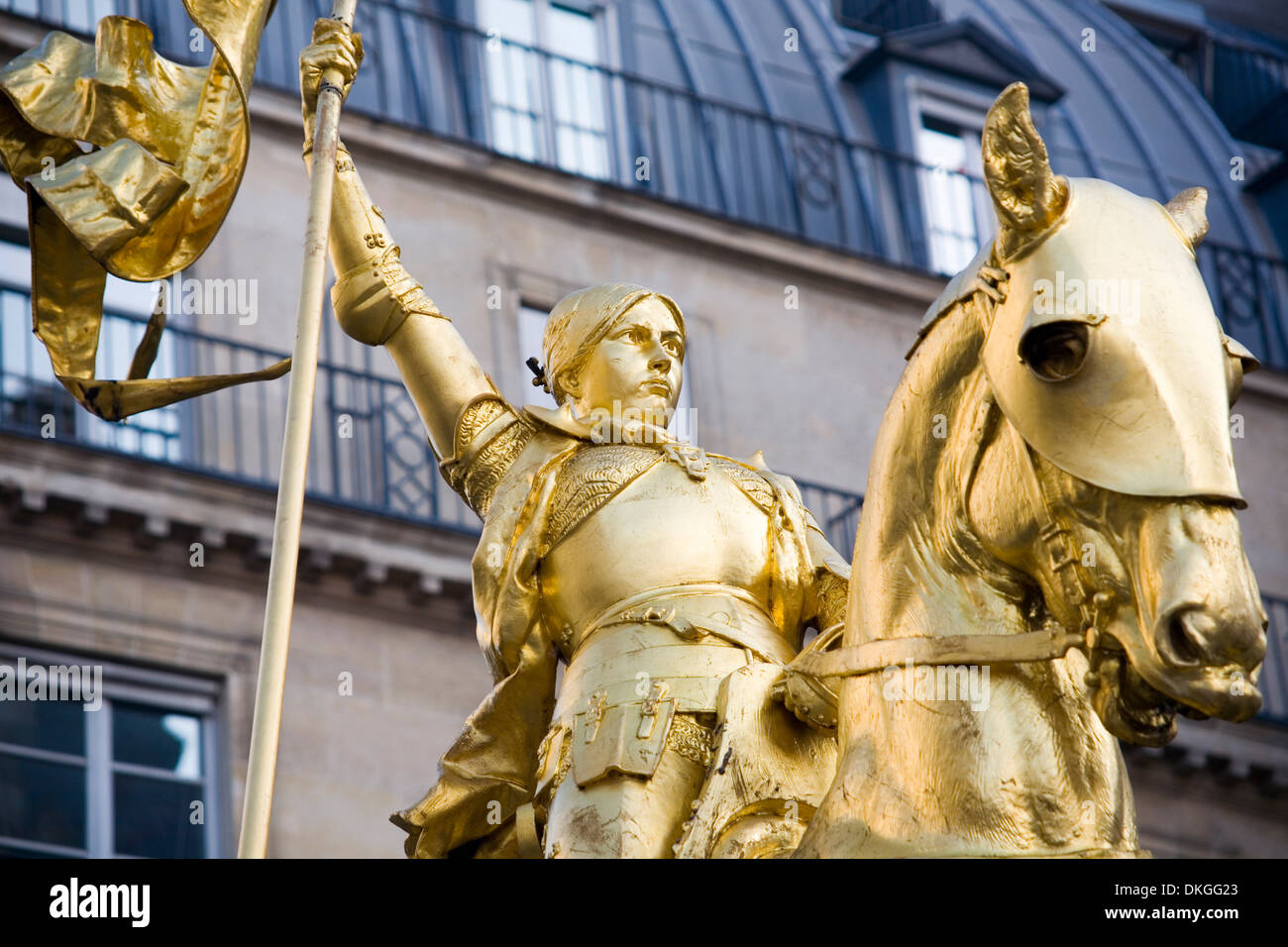 Equestrian statue of Joan of Arc, Paris, France Stock Photo Alamy