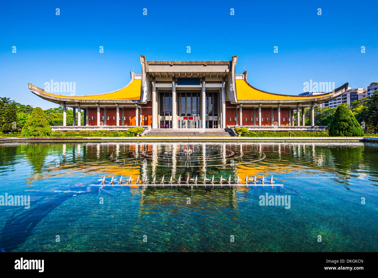 Sun Yat-Sen Memorial Hall in Taipei, Taiwan. Stock Photo