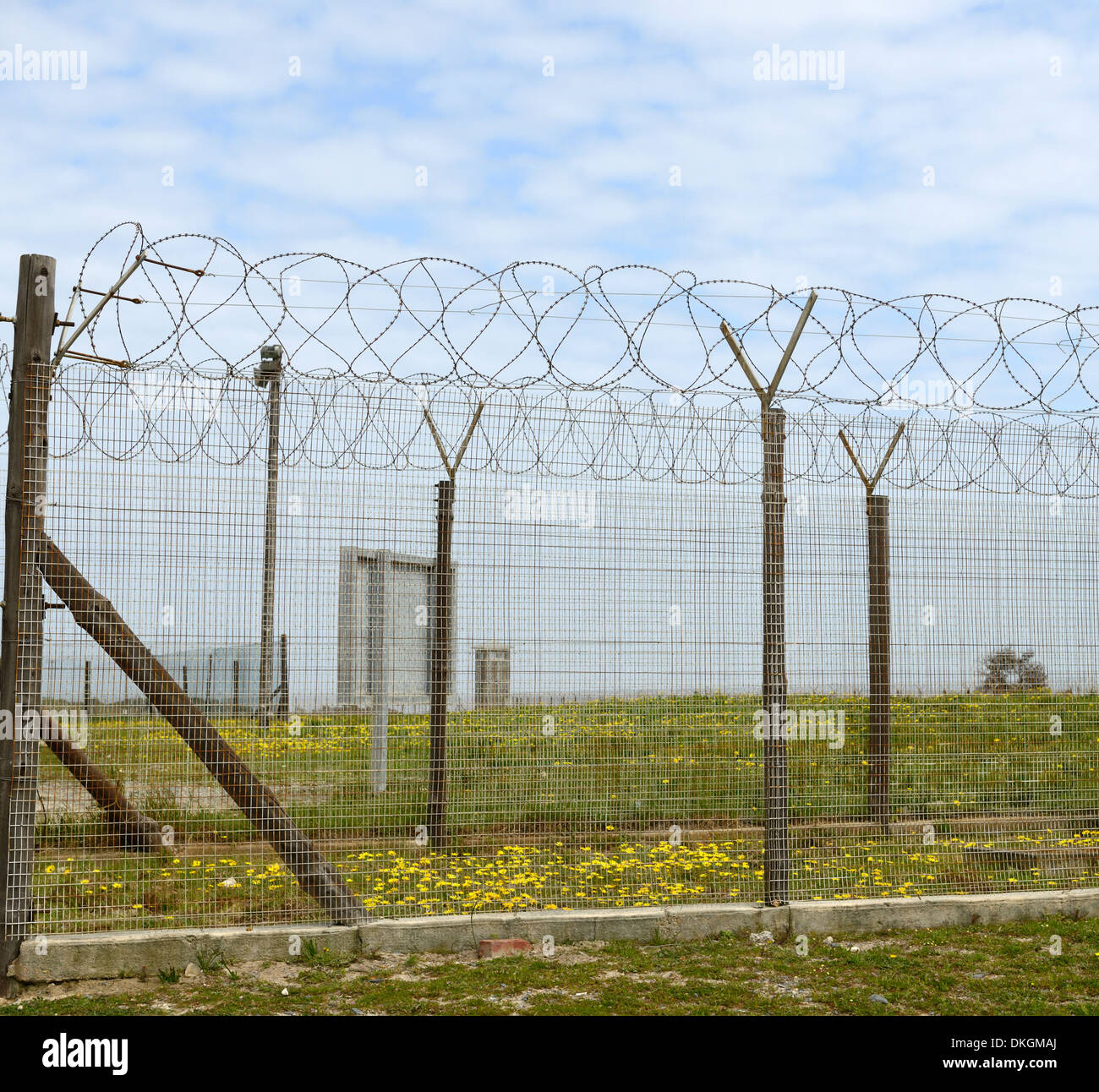 Robben island Jail Penitentiary maximum security prison cape town Stock Photo