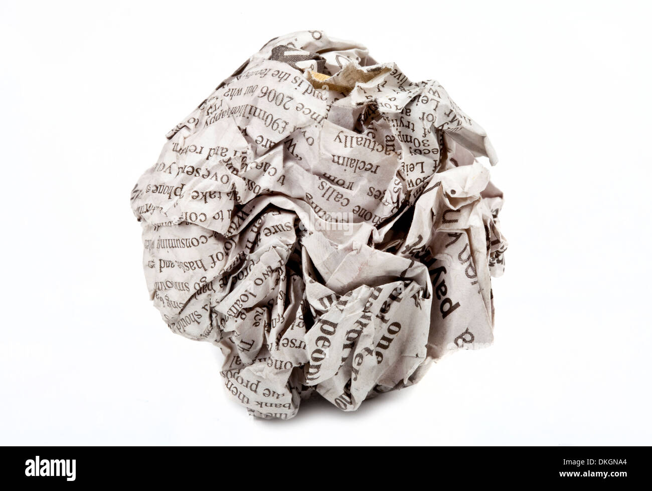 Paper Scuffed Scrunched up paper hi-res stock photography and images - Alamy