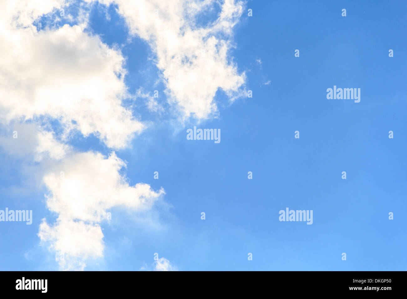 Blue Sky with clouds in sunshine day Stock Photo - Alamy