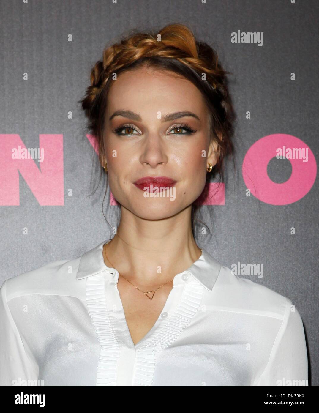 Los Angeles, CA, USA. 5th Dec, 2013. Blanda Eggenschwiler at arrivals for NYLON Magazine December Issue Celebration, Smashbox Studios West Hollywood, Los Angeles, CA December 5, 2013. Credit:  Emiley Schweich/Everett Collection/Alamy Live News Stock Photo