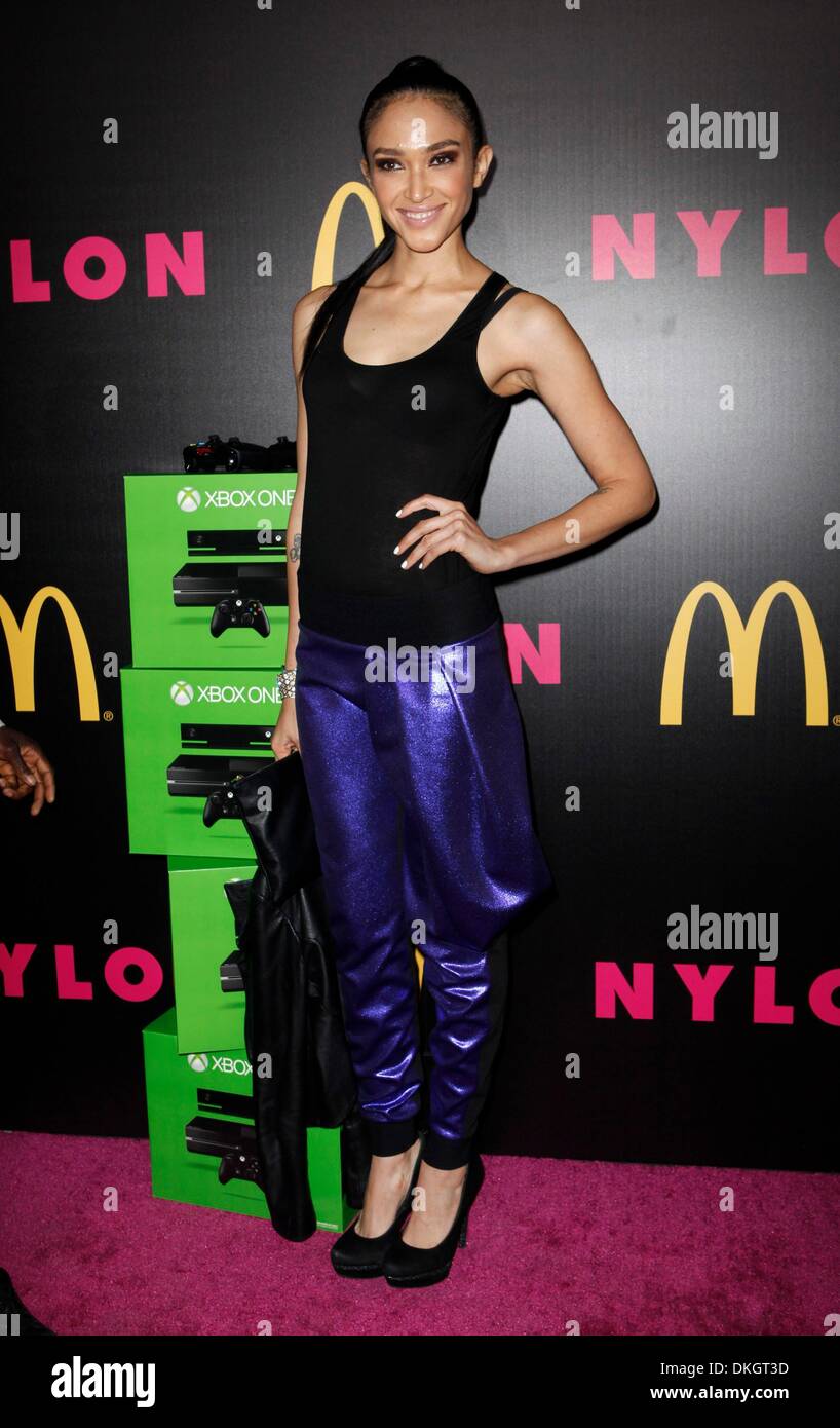 Los Angeles, CA, USA. 5th Dec, 2013. Niami Mora at arrivals for NYLON Magazine December Issue Celebration, Smashbox Studios West Hollywood, Los Angeles, CA December 5, 2013. Credit:  Emiley Schweich/Everett Collection/Alamy Live News Stock Photo