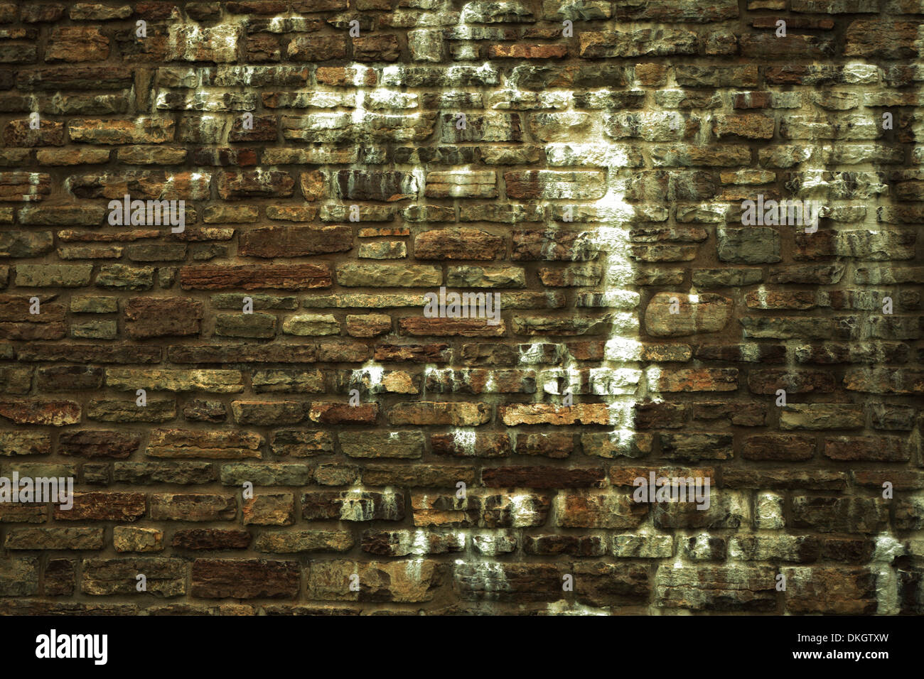 Old brick or stone wall texture grunge brown background Stock Photo - Alamy