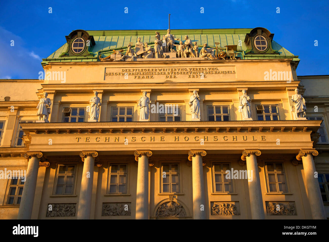 University of Technology, Vienna, Austria, Europe Stock Photo